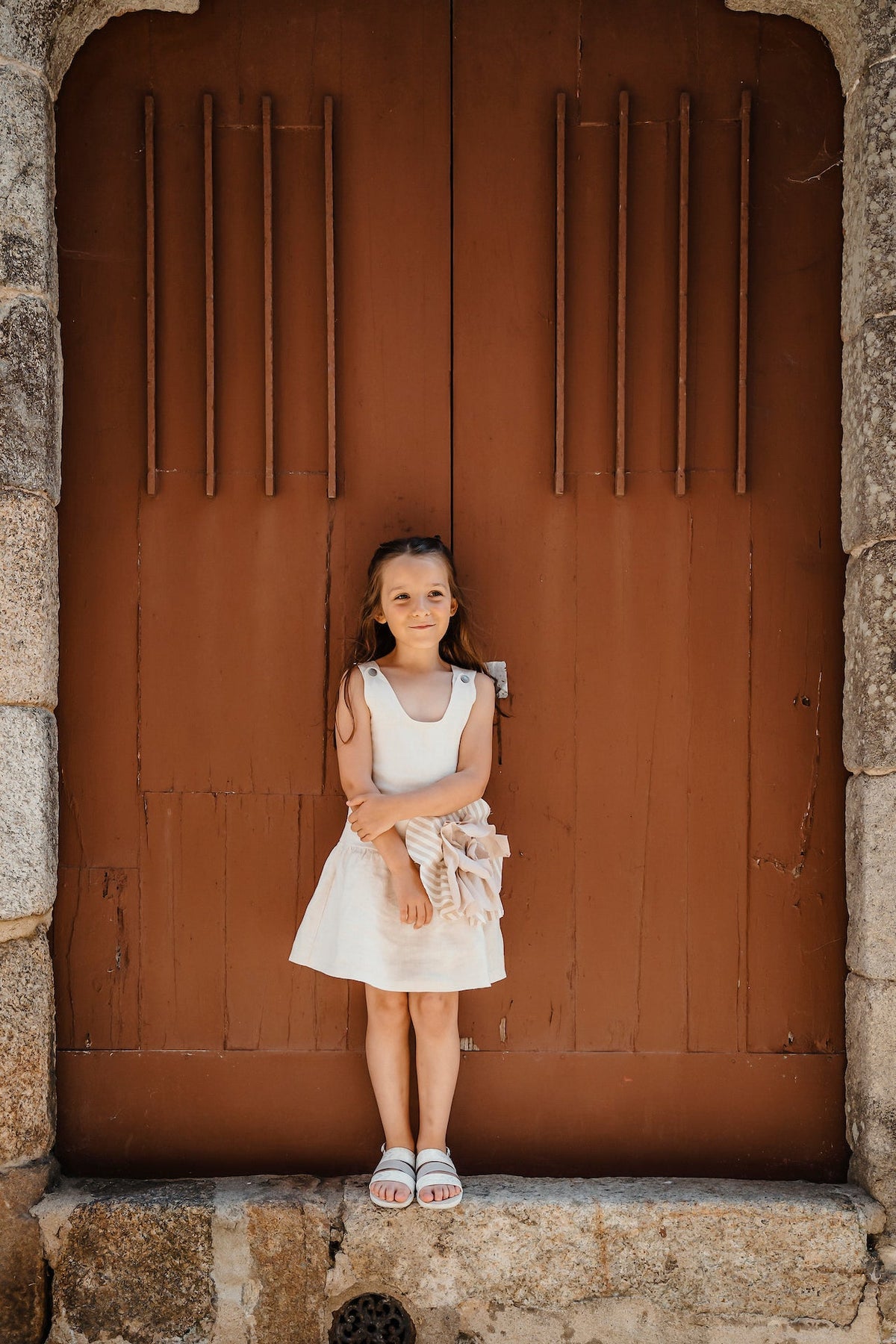 Dress Chloe Sienna Cream Flower