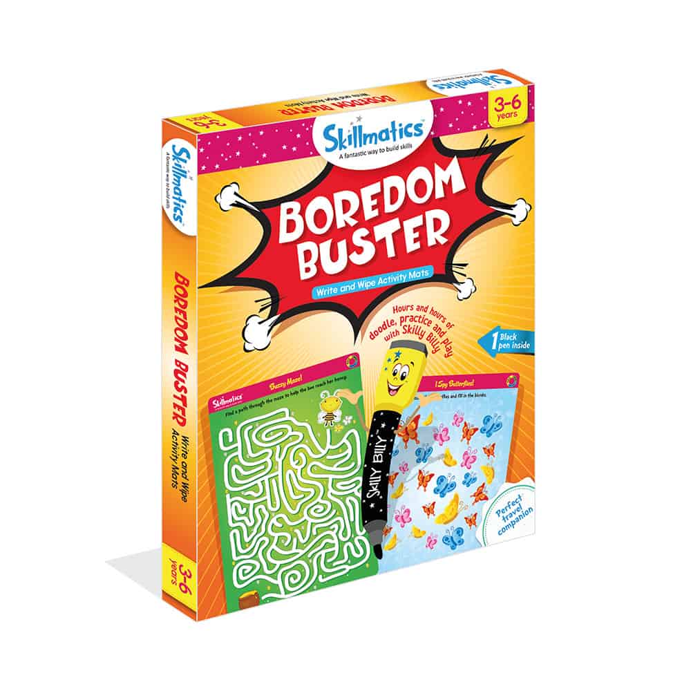 Skillmatics Boredom Buster - Free Skilly Billy Pen - 12 Repeatable
